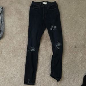 Dark wash jeans